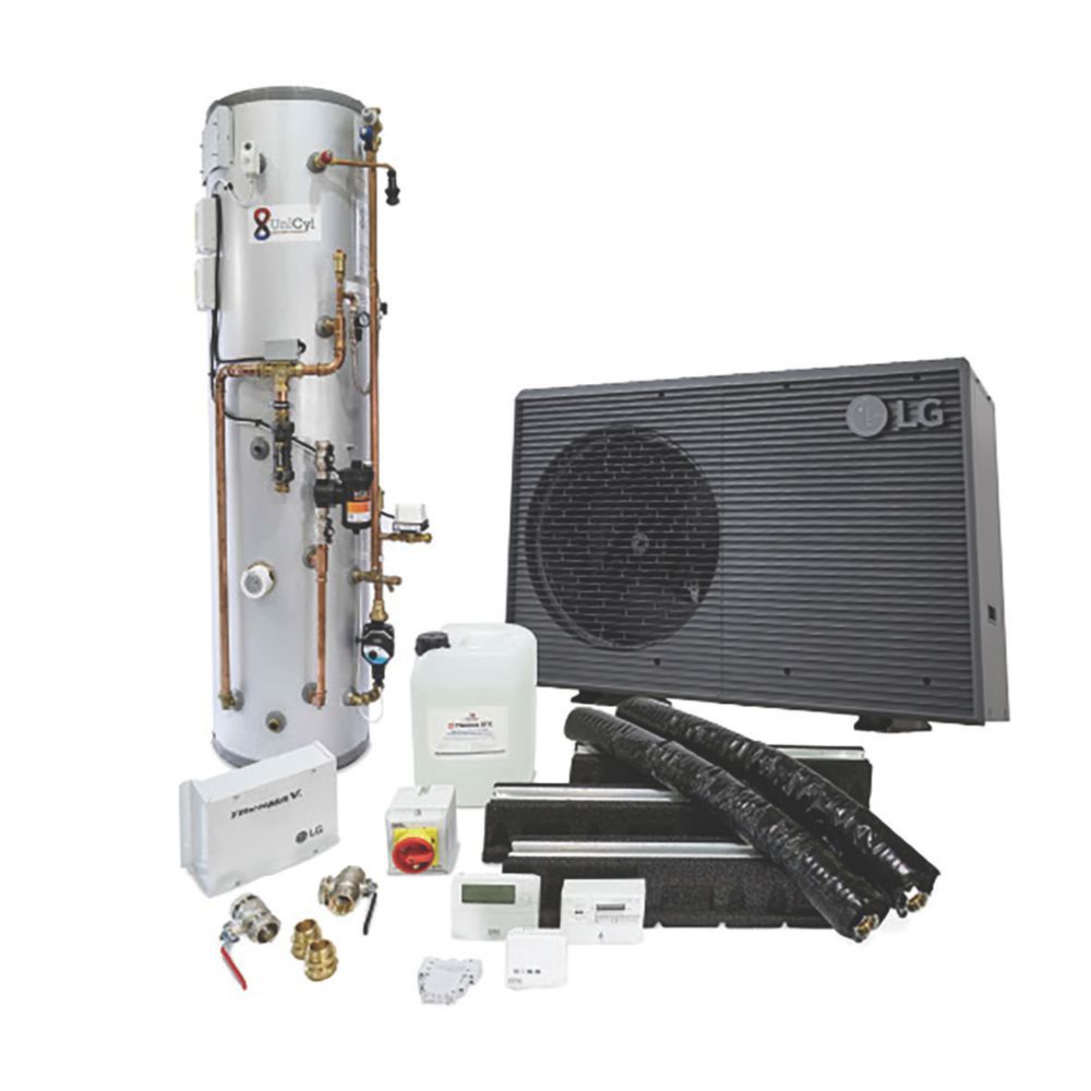 LG Therma V R32 S Series 5kW AirSource PrePlumbed Heat Pump Kit — free download