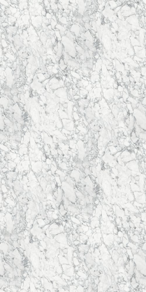 Splashwall Marble Bathroom Wall Panel Matt White 585mm X 2420mm X 11mm ...