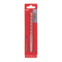 Milwaukee  Straight Shank Masonry Premium Concrete Drill Bit 6mm x 150mm