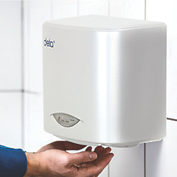 Deta  Automatic Compact Energy Saving Hand Dryer White 1.1kW