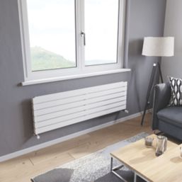 Ximax Oceanus 445mm x 1500mm 3901BTU White Horizontal Designer Radiator