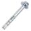 Rawlplug Rawlok RLK P Sleeve Anchors Zinc-Plated 14mm x 100mm M10 25 Pack