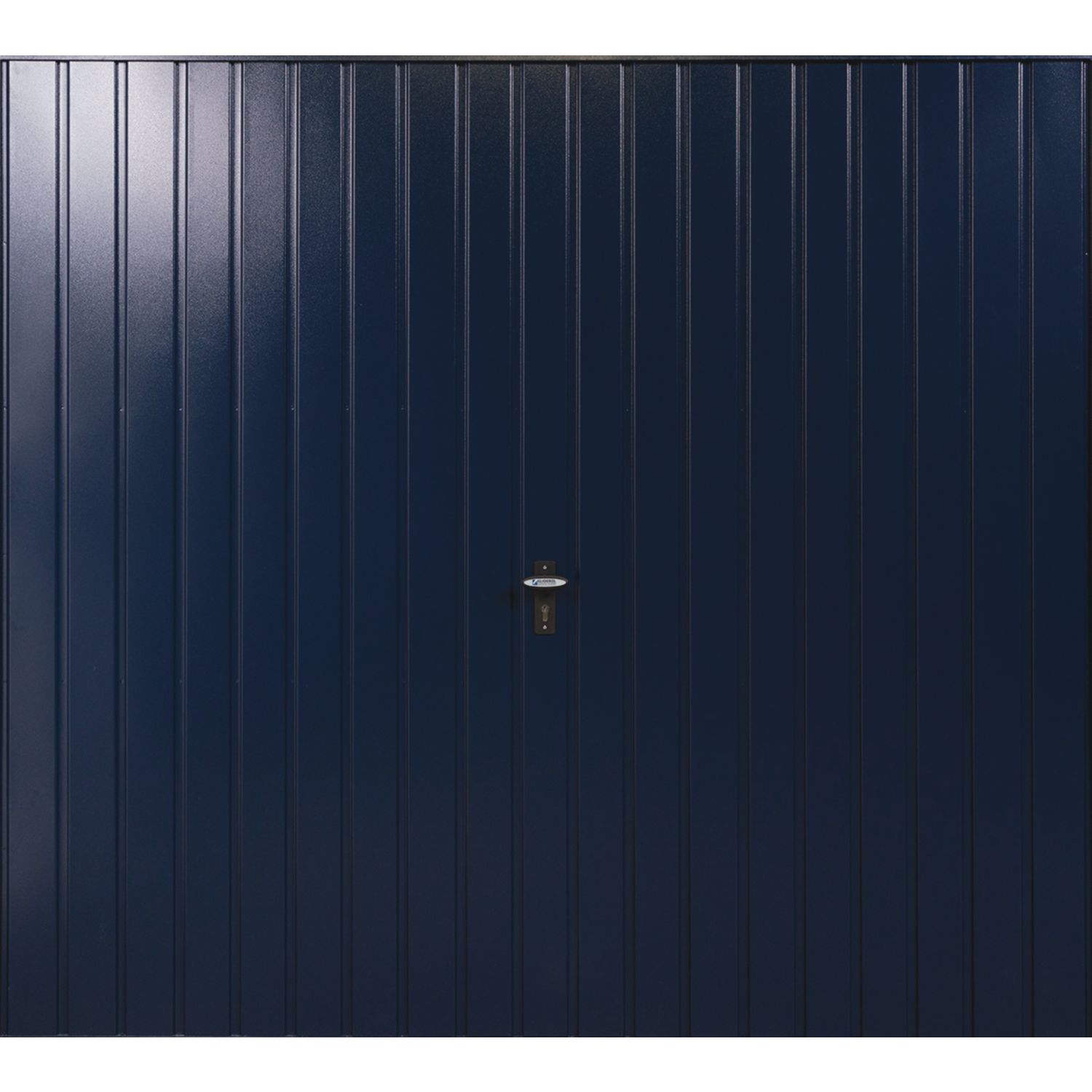 Gliderol Vertical 7' x 6' 6" Non-Insulated Frameless Steel Up & Over Garage Door Steel Blue (848VP)