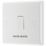 British General 800 Series 20A 1-Gang DP 'Water Heater' Printed Switch White