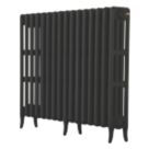 Arroll 760mm x 874mm 4340BTU Black Cast Iron 4 Column Radiator