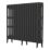 Arroll 760mm x 874mm 4340BTU Black Cast Iron 4 Column Radiator