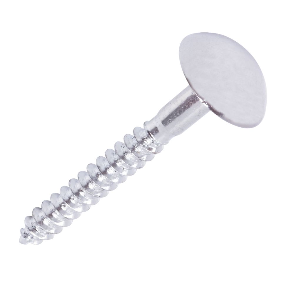 Slotted Countersunk  Mirror Screws 8ga x 1 1/2" 10 Pack