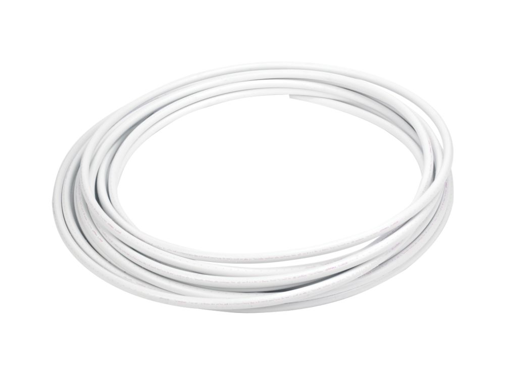 Hep2O HXX25/22W Push-Fit Polybutylene Barrier Coil Pipe 22mm x 25m White