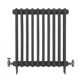 Arroll UK-10 15mm x 1/2" Antique Copper Angled & L/S Traditional Manual Radiator Valve & Lockshield