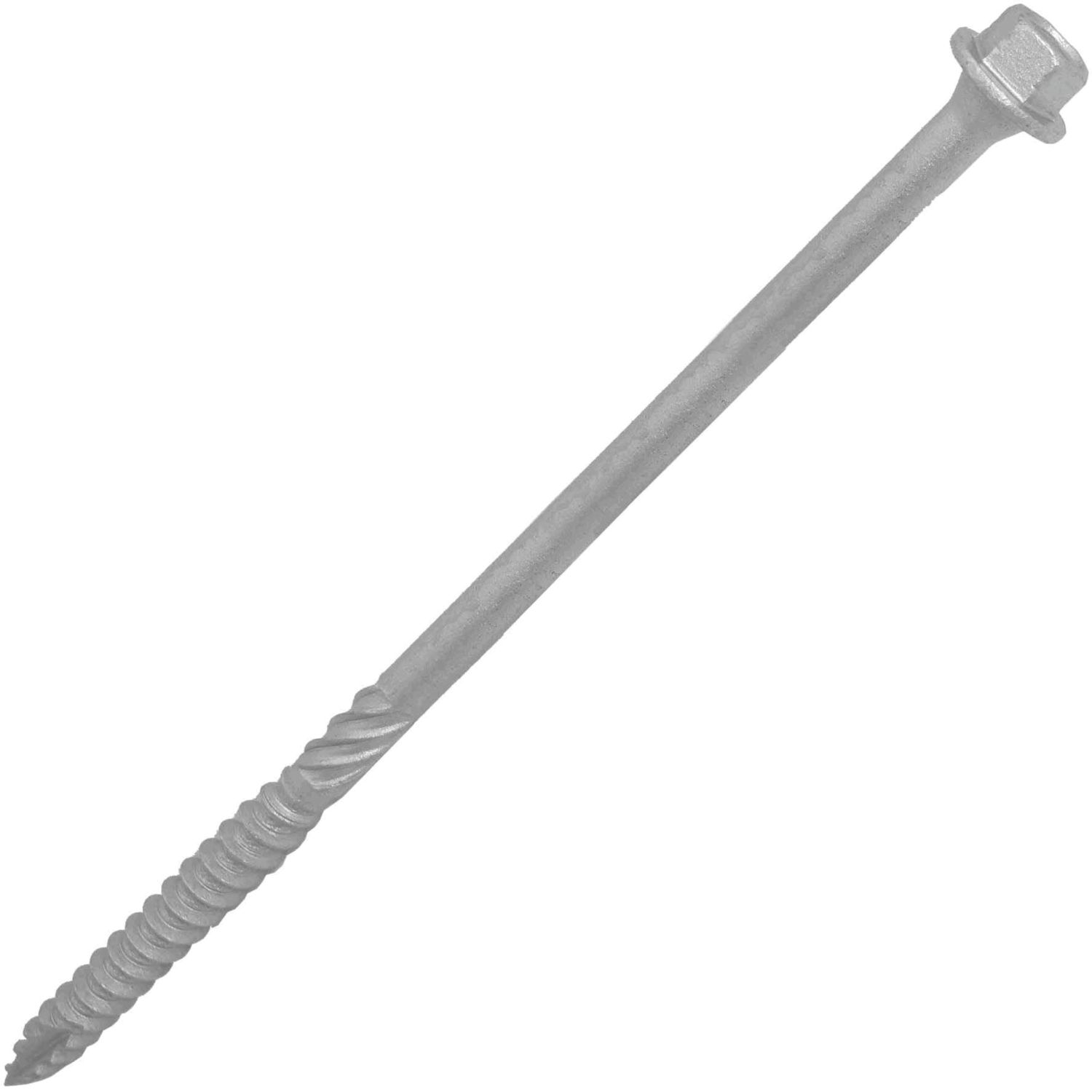 TimbaScrew Hex Flange Thread Cutting Timber Screws 6.7mm x 200mm 50 Pack (8498J)