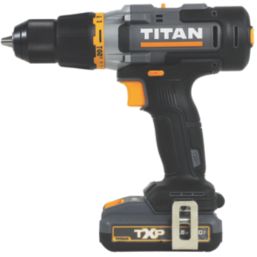 Titan TTI1257COM 18V 1 x 2.0Ah Li-Ion TXP  Cordless Combi Drill Kit