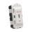 Knightsbridge  20AX Grid SP Emergency Lighting Test Key Switch White