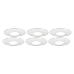 4lite  Fixed  Fire Rated Downlight White 6 Pack