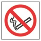 Essentials No Smoking Symbol Sign 100mm x 100mm
