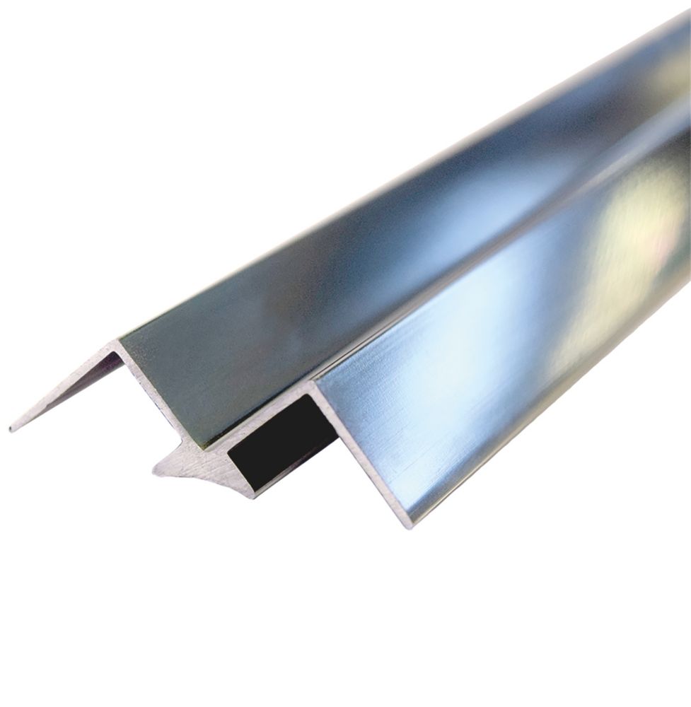 Multipanel Type A Internal Corner Polished Aluminium 2450mm x 11mm