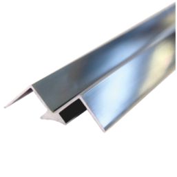 Multipanel Type A Internal Corner Polished Aluminium 2450mm x 11mm