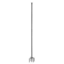 String Light Pole Black