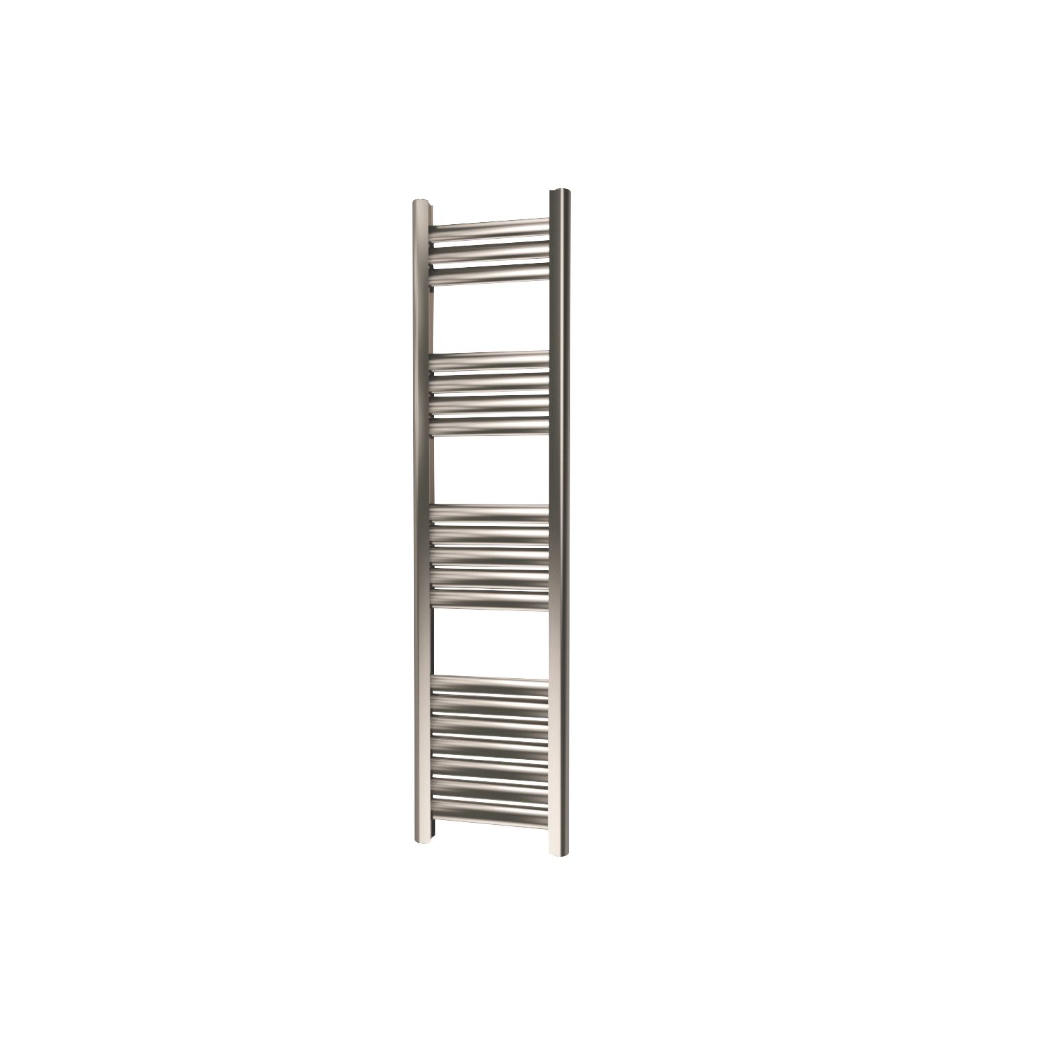 Towelrads 1200mm x 300mm 1105BTU Grey / Silver Flat Designer Towel Radiator (849RY)