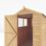 Mercia Value 4' x 6' (Nominal) Apex Overlap Timber Shed