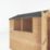 Mercia Value 4' x 6' (Nominal) Apex Overlap Timber Shed