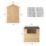 Mercia Value 4' x 6' (Nominal) Apex Overlap Timber Shed