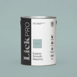 LickPro 5Ltr Smooth Blue 13 Masonry Paint