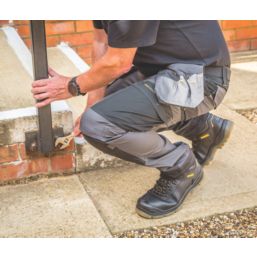 DEWALT Barstow Holster Work Trousers Charcoal Grey 32" W 31" L