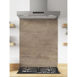 Wilsonart  Nordic Oak Hob Splashback 600mm x 800mm x 4mm