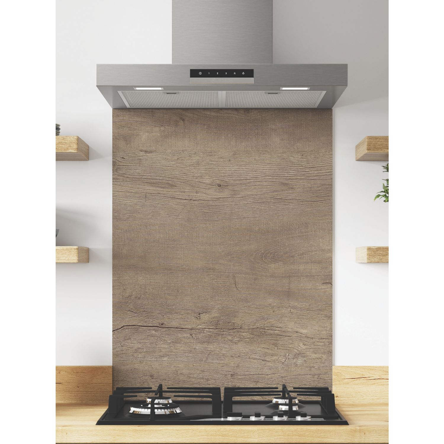 Wilsonart Nordic Oak Hob Splashback 600mm x 800mm x 4mm (850JL)