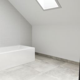 Fortress Trade  2.5Ltr Brilliant White Acrylic Eggshell Emulsion Kitchen & Bathroom Paint