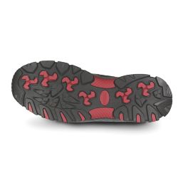 Regatta Mudstone S1 Size 9  Ash/Rio Red Water-Resistant Steel Toe Cap Safety Boots