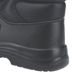 Amblers FS663 Size 4  Black Water-Resistant  Safety Boots