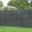 Forest  Single-Slatted  Fence Panels Anthracite Grey 6' x 6' Pack of 5