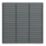 Forest  Single-Slatted  Fence Panels Anthracite Grey 6' x 6' Pack of 5