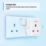 TP-Link Tapo P110 13A Mini Smart Plug White 4 Pack