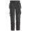 Snickers 6247 Womens Stretch Trousers  Black Size 10 31" L