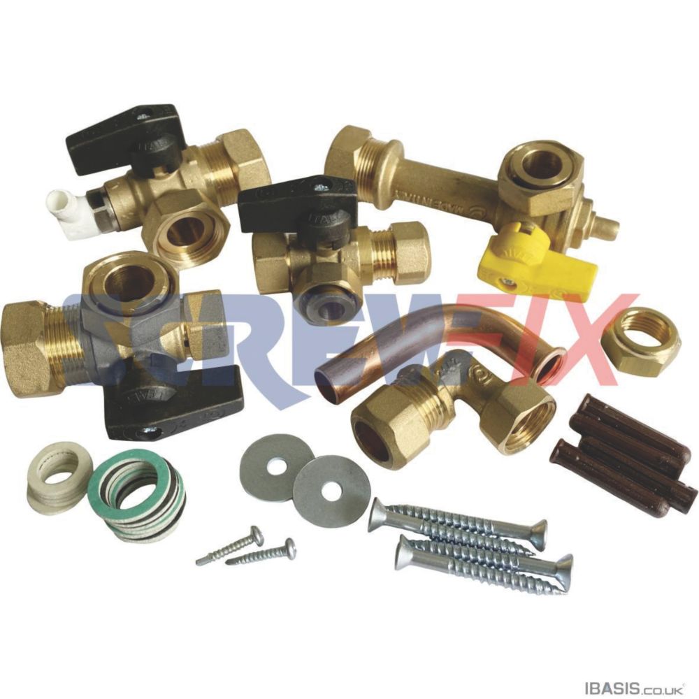 Baxi 7686321 Combi Connections Pack Kit - Screwfix
