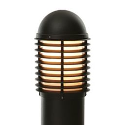 Saxby Louvre 650mm Outdoor Post Matt Black