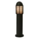 Saxby Louvre 650mm Outdoor Post Matt Black