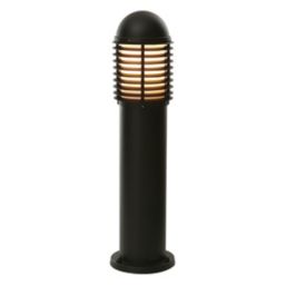 Saxby Louvre 650mm Outdoor Post Matt Black