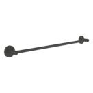Grohe Start Gluable Towel Bar Matt Black 654mm x 60mm x 54mm