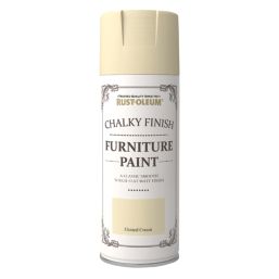 Rust-oleum Universal 400ml Clotted Cream Chalky Furniture Spray
