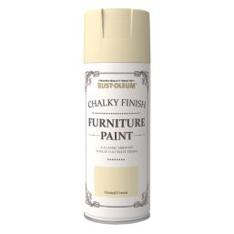 Rust-oleum Universal 400ml Clotted Cream Chalky Furniture Spray Paint