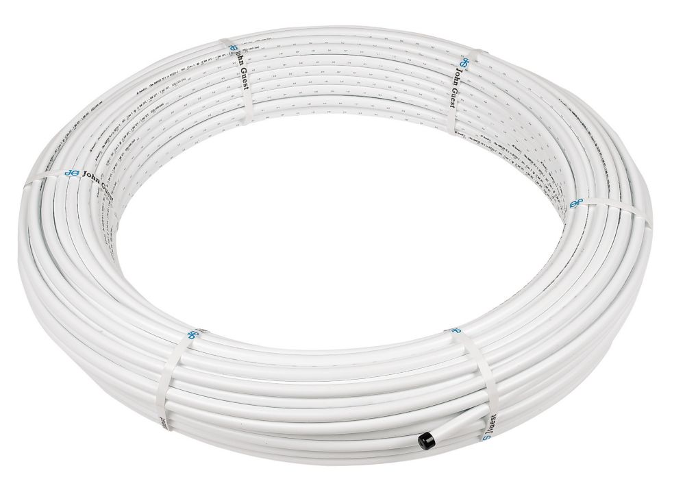 JG Speedfit 15BPEX-150C Push-Fit PE-X Barrier Pipe 15mm x 150m White