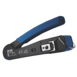 Ideal RJ45 FT-45 Feed-Thru Crimp Tool 5 1/2" (140mm)