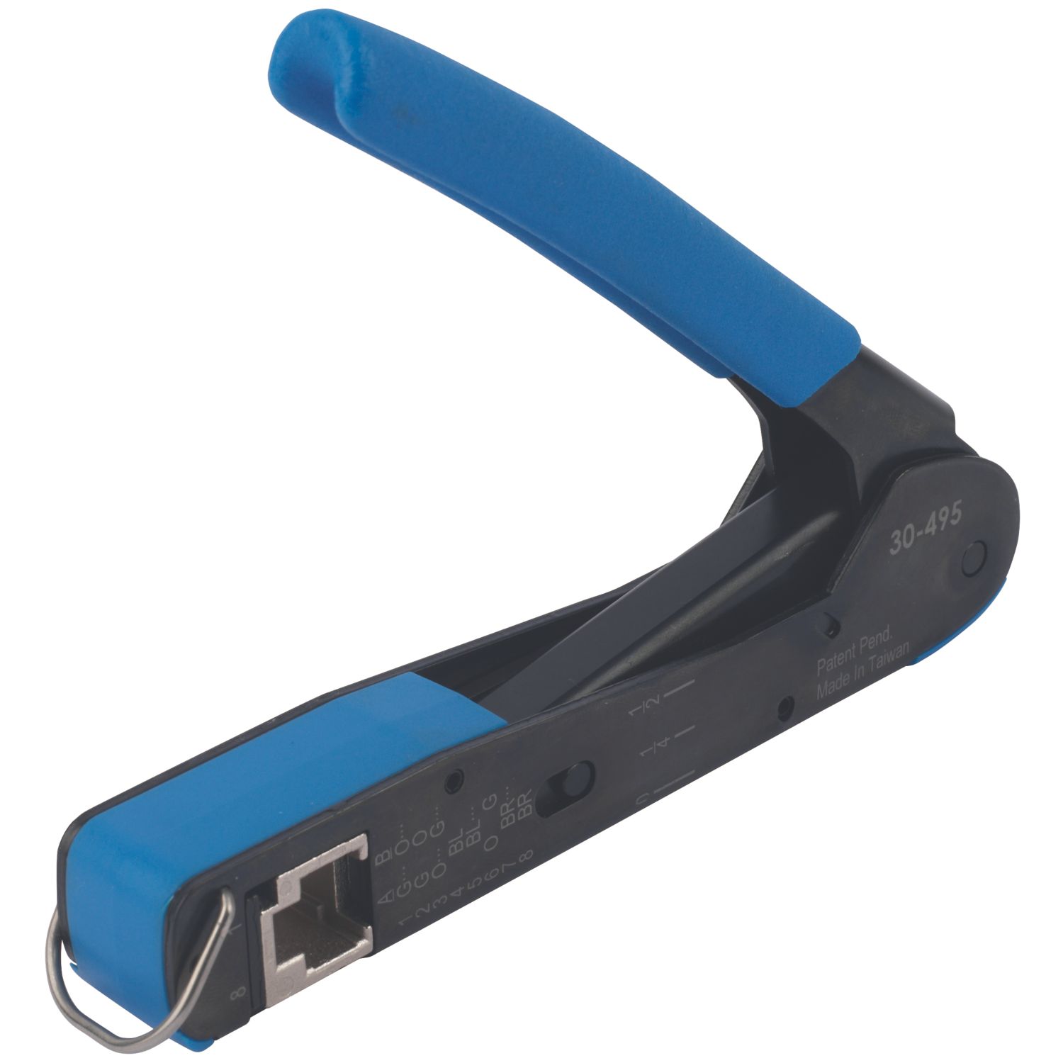Ideal RJ45 FT-45 Feed-Thru Crimp Tool 5 1/2" (140mm) (8518X)