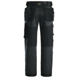 Snickers 6251 Work Trousers Black 44" W 32" L