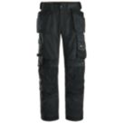 Snickers 6251 Work Trousers Black 44" W 32" L