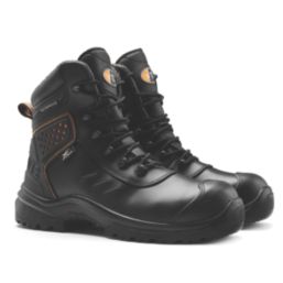 V12 Footwear Defender Size 13  Black Waterproof  Safety Boots