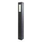 Refurb LAP Myko Davern 900mm Outdoor LED Post Light Black 20W 2000lm